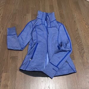 Marmot Blue Striped Jacket